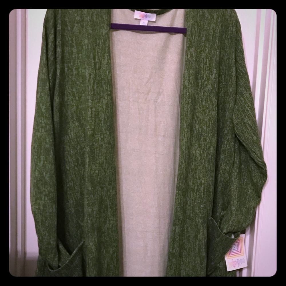 NWT LuLaRoe Caroline Cardigan - XL
